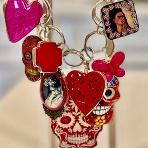 COREEN CORDOVA Charm Necklace (9 charms)